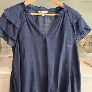 Women’s top navy blue